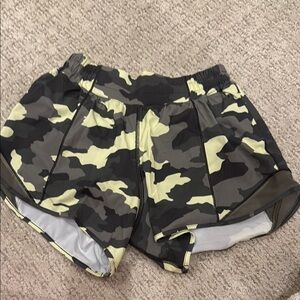 Lululemon Athletica Camo Athletic Shorts